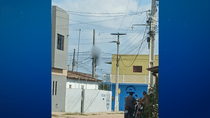 Homem-morre-eletrocutado-ao-tentar-trocar-lampada-de-poste-no-Litoral-Norte-da-Paraiba