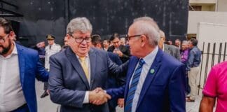 João Azevêdo confirma reunião com Cícero Lucena para discutir cenário político de 2026