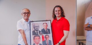 Filiação Cícero Lucena MDB é formalizada com lançamento de pré-candidatura ao governo