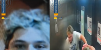 Americano agride namorada no elevador: vídeo revela violência e liberdade provisória