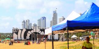 Inscrições para tendas nas praias de João Pessoa no Réveillon estão abertas